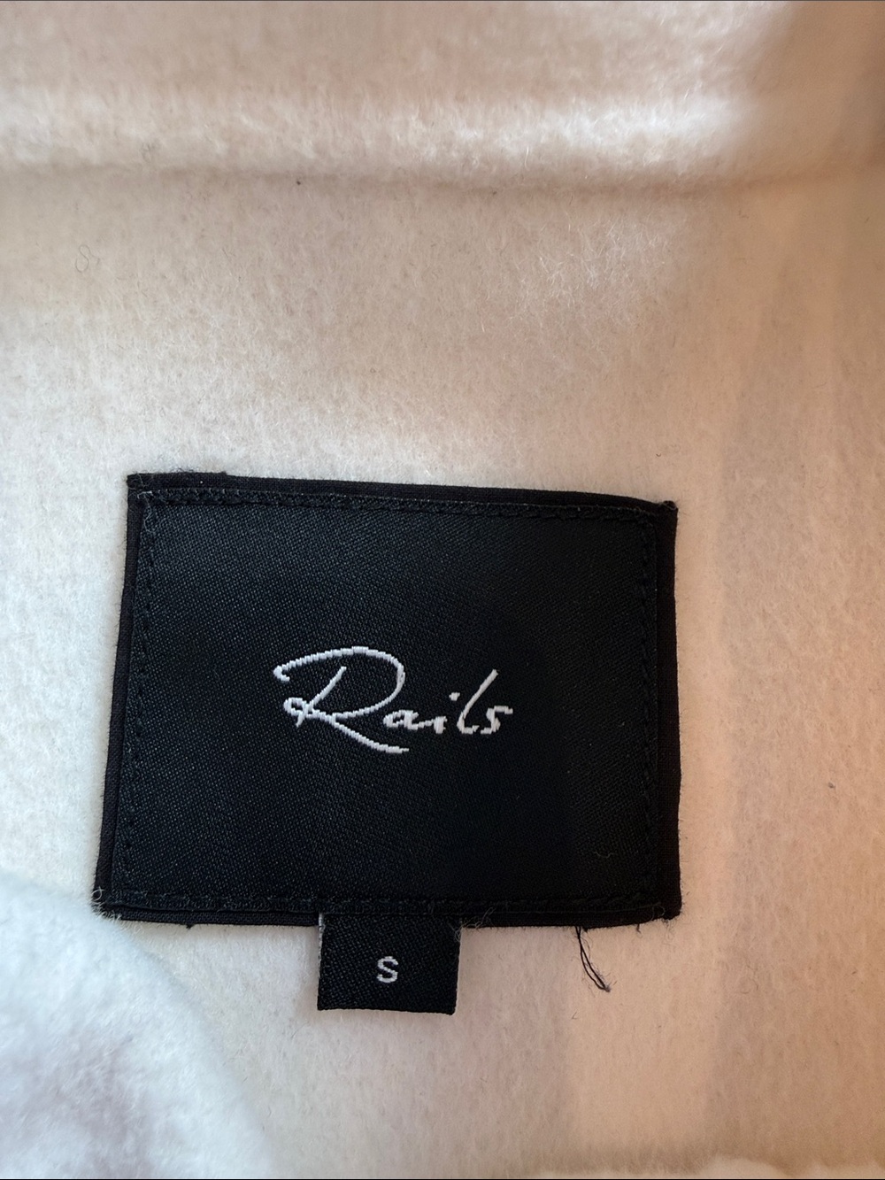 Rails Cream Button-Front Jacket - Picture 2 of 11